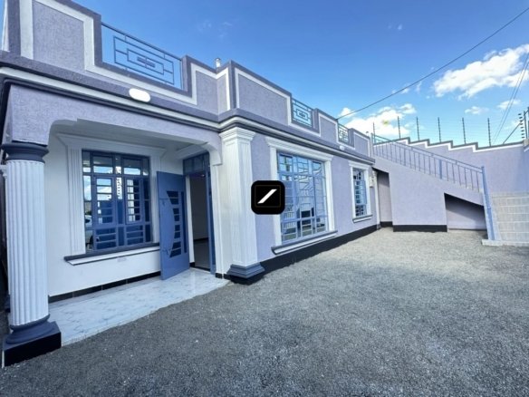 New Flat Roof Three Bedroom House for Sale in Ruiru